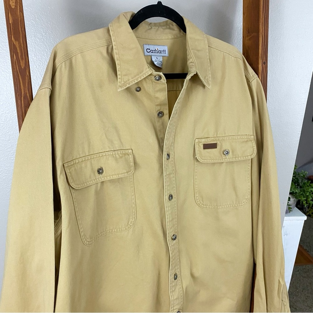 Carhartt / Khaki Work Shirt